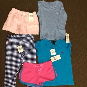Ralph Lauren summer bundle. 5 piece set.